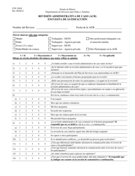 Document preview: Formulario CFS356/S Revision Administrativa De Caso (Acr) Encuesta De Satisfaccion - Illinois (Spanish)