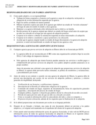 Formulario CFS403-D/S Derechos Y Responsabilidades De Padres Adoptivos En Illinois - Illinois (Spanish), Page 3