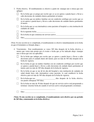 Formulario CFS444-2/S Nombramiento De Tutor De Corto Plazo - Illinois (Spanish), Page 2