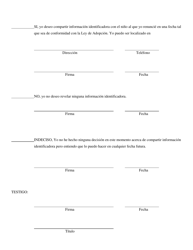 Formulario CFS467/S Declaracion De Intencion - Illinois (Spanish), Page 2