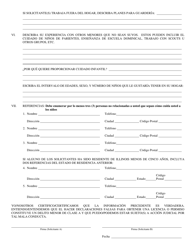 Formulario CFS506-F/S Informacion Del Hogar De Familia De Crianza Temporal - Illinois (Spanish), Page 2