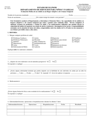 Document preview: Formulario CFS604/S Evaluacion Medica De Un Adulto En Un Hogar Adoptivo O De Crianza Temporal - Illinois (Spanish)