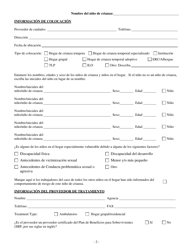 Formulario CFS685/S Plan De Supervision Para Nino De Crianza - Illinois (Spanish), Page 2