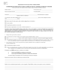 Document preview: Formulario CFS1443/S Compromiso De Permanencia Por El Padre De Crianza Temporal/Pariente Cuidador - Illinois (Spanish)
