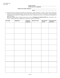 Formulario CFS1800-C-A/S Acuerdo De Asistencia Para La Adopcion - Illinois (Spanish), Page 6