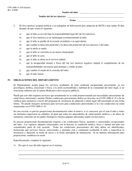 Formulario CFS1800-C-G/S INTERIM Acuerdo De Tutela Legal Subvencionada Provisional - Illinois (Spanish), Page 2