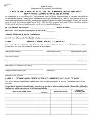 Document preview: Formulario CFS2000-A/S Casos De Servicios Para Familia Intacta - Formulario De Referencia Servicios De Cuidado Infantil Del Dcfs/Dhs - Illinois (Spanish)