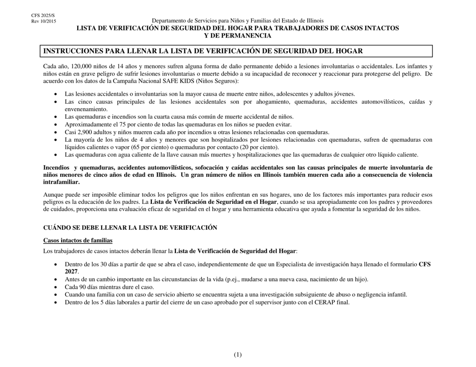 Formulario CFS2025/S Fill Out, Sign Online and Download Printable PDF