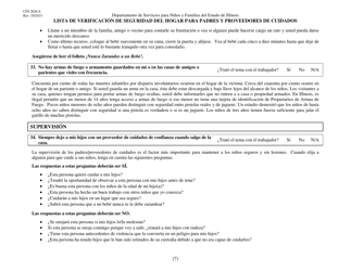 Formulario CFS2026-S Lista De Verificacion De Seguridad Del Hogar Para Padres Y Proveedores De Cuidados - Illinois (Spanish), Page 7