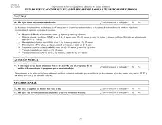 Formulario CFS2026-S Lista De Verificacion De Seguridad Del Hogar Para Padres Y Proveedores De Cuidados - Illinois (Spanish), Page 9