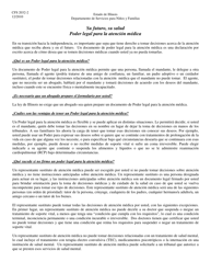 Document preview: Formulario CFS2032-2/S Formulario Breve Obligatorio De Poder Legal Para La Atencion Medica De Illinois - Illinois (Spanish)