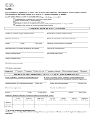 Formulario CFS2000/S Eligibilidad Y Solicitud Para Servicios De Cuidado Diurno - Illinois (Spanish), Page 2