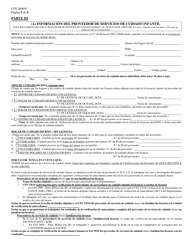 Formulario CFS2000/S Eligibilidad Y Solicitud Para Servicios De Cuidado Diurno - Illinois (Spanish), Page 5