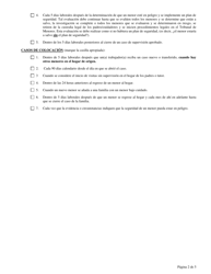 Formulario CFS1441/S Protocolo De Evaluacion De Riesgo De Menores Formulario De Determinacion De Seguridad - Illinois (Spanish), Page 2