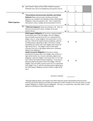 Support Obligation Worksheet - Illinois, Page 2