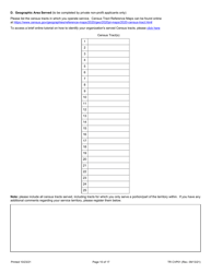 Form TR CVP01 Rolling Stock Capital Assistance Application - Illinois, Page 10