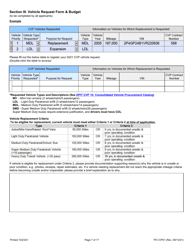 Form TR CVP01 Rolling Stock Capital Assistance Application - Illinois, Page 7