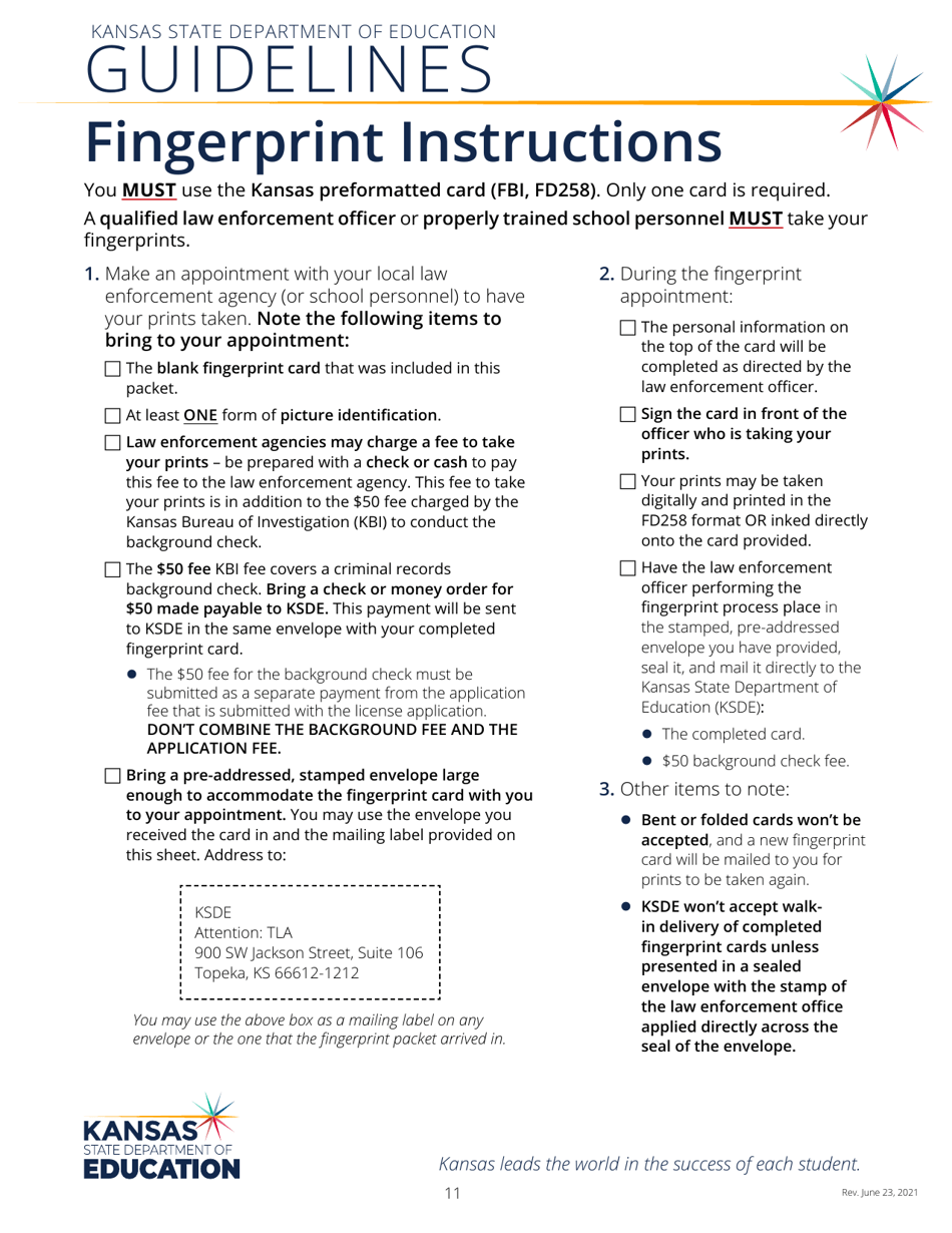 Form 24 Application for Kansas Limited Apprentice License - Kansas, Page 11