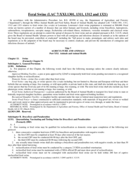 Form AHS-20-53 Application for Feral Swine Holding Facility or Quarantine Swine Feedlot - Louisiana, Page 2