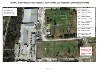 Form AES-28-09 Site Modification Request Form - Ldaf Industrial Hemp Program - Louisiana, Page 7