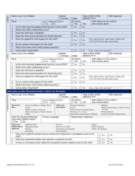 Circumstance Change Form - Maryland, Page 3