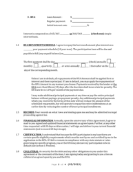 Form AG-01329-01 Rural Finance Authority Loan Agreement and Note for Rfa Disaster Recovery Loan Participation Program (Only) - Minnesota, Page 2