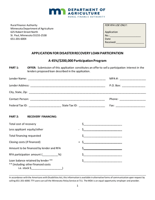 Form AG-01324-01  Printable Pdf