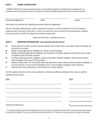 Form AG-01324-01 &quot;Application for Disaster Recovery Loan Participation - a 45%/$200,000 Participation Program&quot; - Minnesota, Page 3