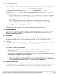 Form AG-03309 &quot;Rural Finance Authority Loan Agreement and Note for Rfa Farm Opportunity Loan Participation Program (Only)&quot; - Minnesota, Page 2