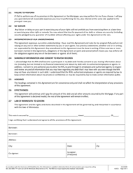 Form AG-03309 &quot;Rural Finance Authority Loan Agreement and Note for Rfa Farm Opportunity Loan Participation Program (Only)&quot; - Minnesota, Page 3