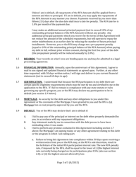 Rural Finance Authority Standard Loan Agreement and Note for Rfa Loan Participation Programs - Minnesota, Page 3