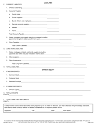 Form AG-00277 Livestock Market Agency License Application - Minnesota, Page 3