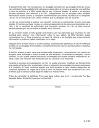 Solicitud De Revision Por Parte De La Unidad De Revision De Convicciones - Minnesota (Spanish), Page 2
