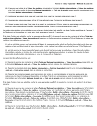 Forme B228 Accord De Libre-Echange Nord-Americain (Alena) Questionnaire Pour La Verification De L&#039;origine Teneur En Valeur Regionale - Methode Du Cout Net - Canada (French), Page 11