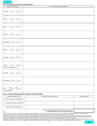 Forme BSF249 Questionnaire De Verification De L&#039;origine DES Pays Les Moins Developpes (Pmd) - Critere De Preference E - Canada (French), Page 2