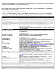 Forme BSF373 Demande D&#039;echange De Donnees Informatise (Edi) Pour La Declaration Integree DES Importations (Dii) - Canada (French), Page 4