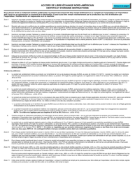 Forme B232 Accord De Libre-Echange Nord-Americain - Certificat D&#039;origine - Canada (French), Page 2