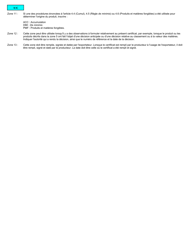 Forme BSF747 Certificat D&#039;origine - Accord De Libre-Echange Entre Le Canada Et La Republique Du Honduras - Canada (French), Page 3