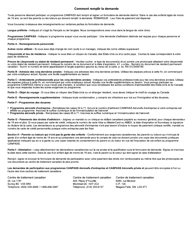 Forme E672 Canpass Demande De Participation - Canada (French), Page 4