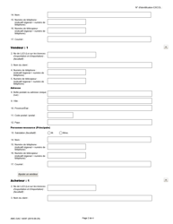 Forme EXT1403 Formulaire De Demande De Licence De Courtage (Renseignements Generaux) - Canada (French), Page 2