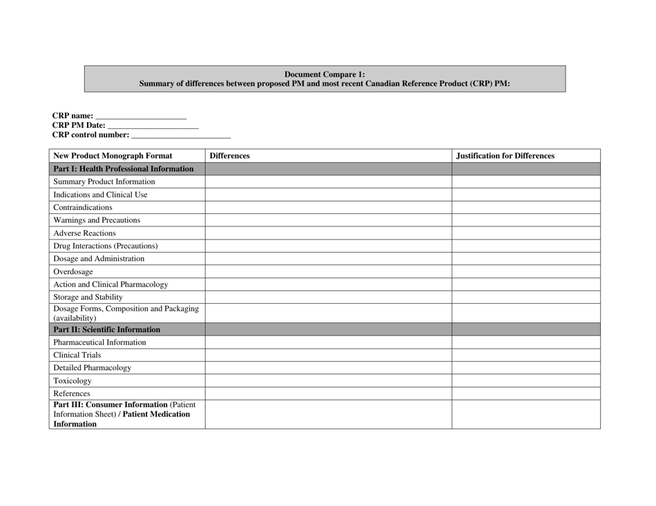Label Safety Assessment Update - Sponsor Attestation - Canada, Page 3