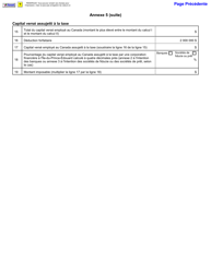 Forme 11PT15-30900 Declaration De La Taxe Sur Le Capital DES Corporations Financieres - Prince Edward Island, Canada (French), Page 6