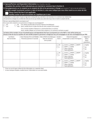 Form NWT1145 Nwt Application for Health Care - Northwest Territories, Canada (English/French), Page 6