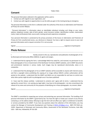 Course Registration Form - Northwest Territories, Canada, Page 2