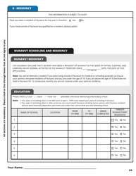 Application for Financial Assistance for Nunavut Students - Nunavut, Canada, Page 3