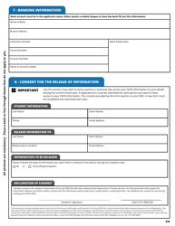 Application for Financial Assistance for Nunavut Students - Nunavut, Canada, Page 6