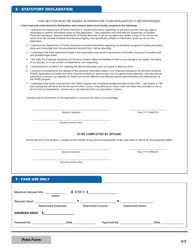 Needs Assessed Loan Application - Financial Assistance for Nunavut Students - Nunavut, Canada, Page 4