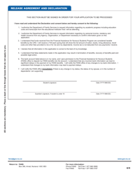 Application for Correspondance/ Online Distance Education Course Reimbursement - Financial Assistance for Nunavut Students - Nunavut, Canada, Page 5