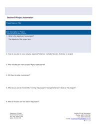 Suicide Prevention Application Form - Nunavut, Canada, Page 2