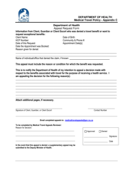 Document preview: Appendix C Appeal Request Form - Nunavut, Canada